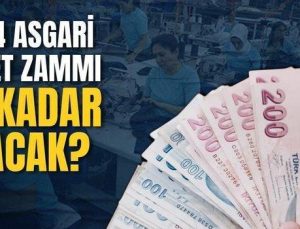 Asgari Ücret Ne kadar Olacak