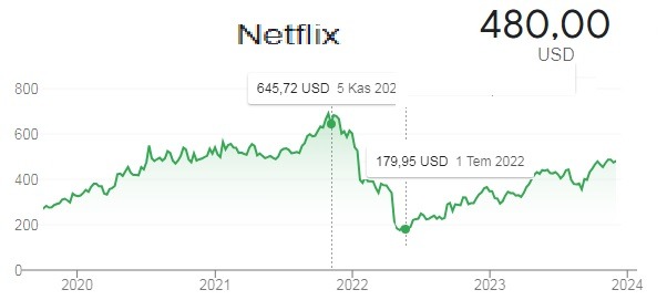 Netflix Hisse yatırımı