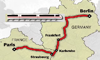 Paris-Brüksel-Amsterdam Tren yolculugu