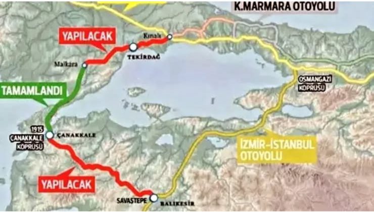 Büyükçekmece Kınalı  D100 Yolu
