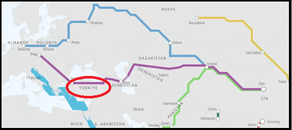 Çin Yatırımları artıyor, Kuşak yol