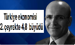 Türkiye 2.çeyrekte büyüdü