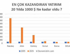 Son 20 Yılda En çok Kazandıran yatırım