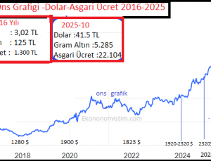 Altın 10 Yıllık Yükselişi