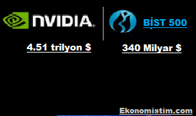 Nvidia Degeri , Borsa İstanbul un 13 Katı