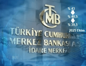 Merkez Bankası Faiz Oranını % 39,5