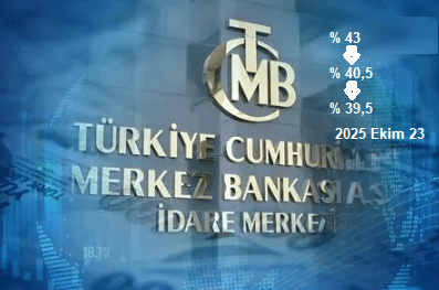 Merkez Bankası Faiz Oranını % 39,5