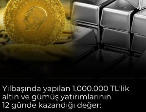Altın Gümüş durdurulamıyor