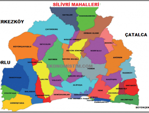 Silivri Mahalleri Haritası